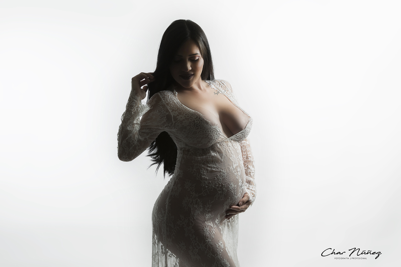 sesión de maternidad Char Núñez Fotografía