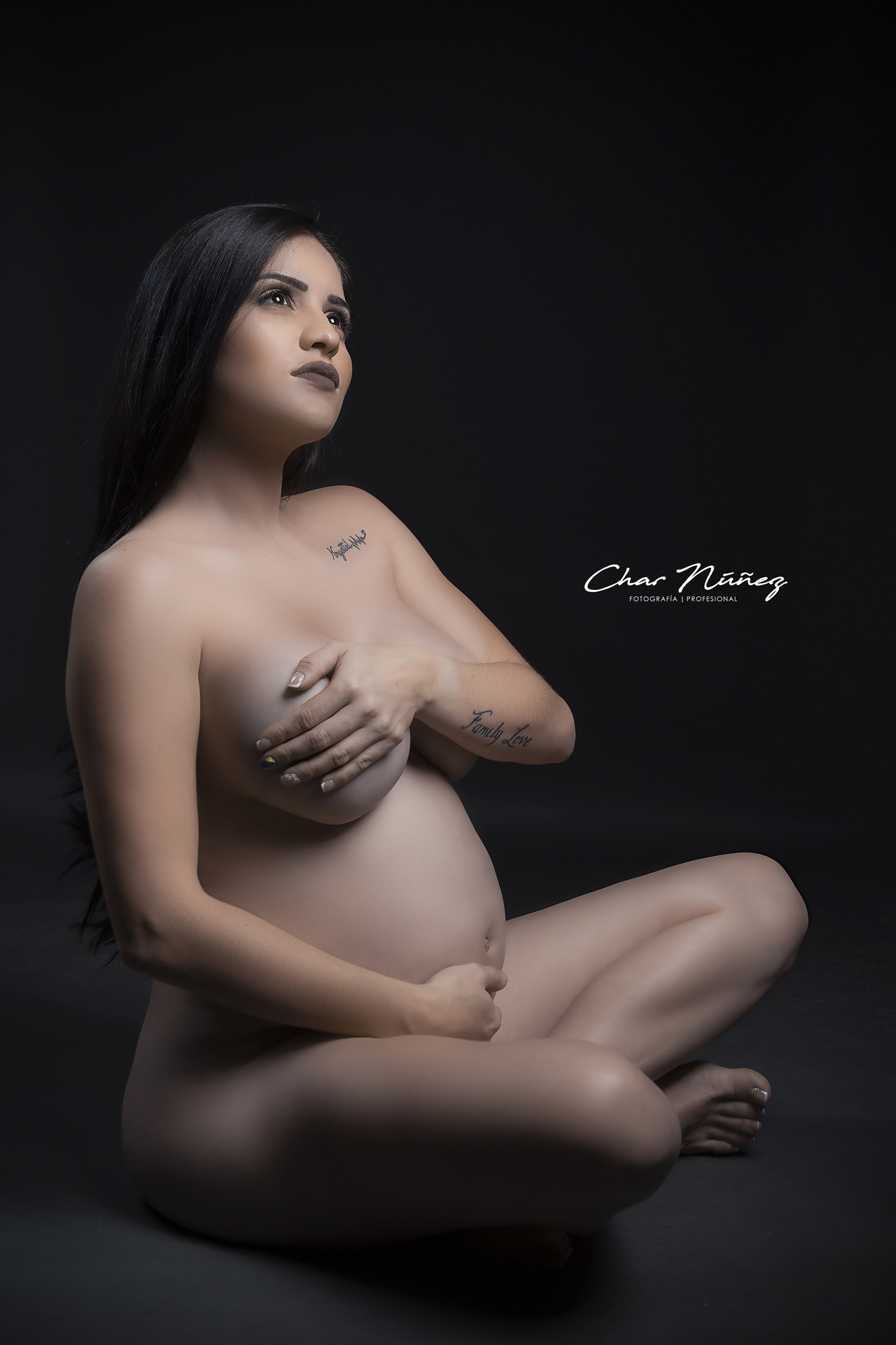 sesión de maternidad Char Núñez Fotografía