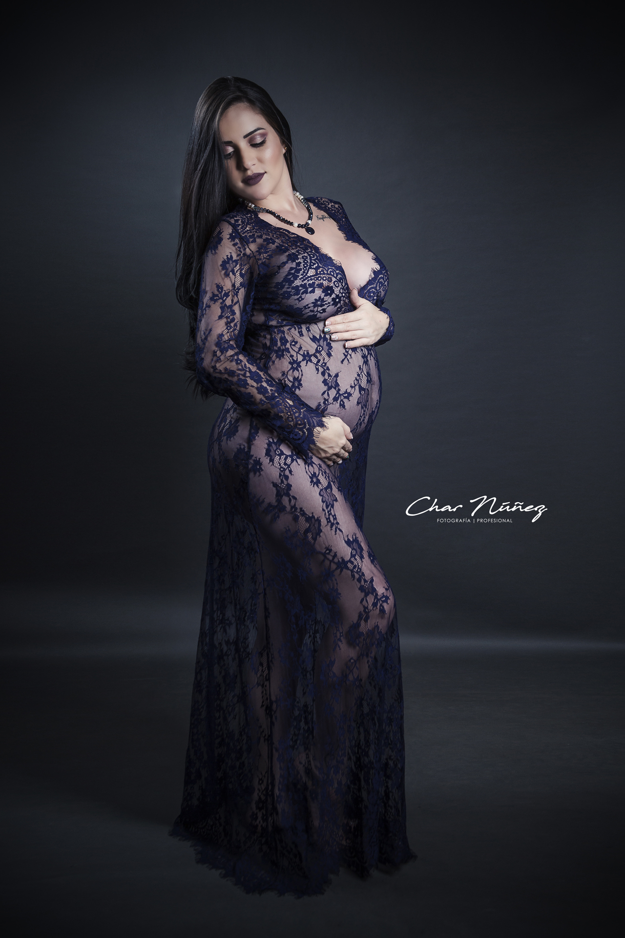 sesión de maternidad Char Núñez Fotografía