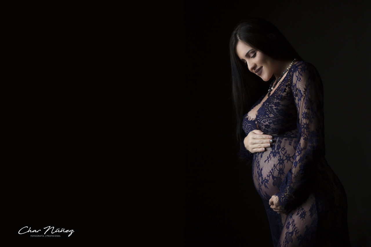 sesión de maternidad Char Núñez Fotografía